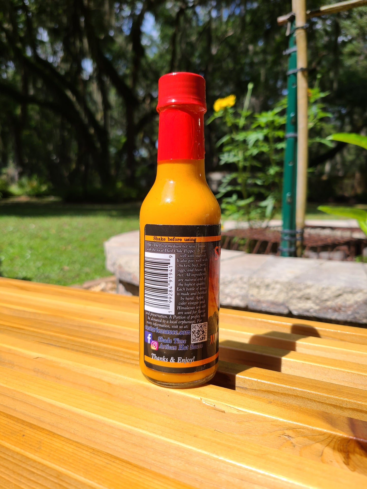 Dat's Da 1 hot sauce 5 fl. oz.