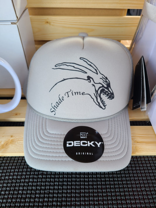 Adjustable Shade Time Trucker Hat