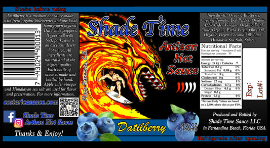 Datilberry hot sauce 5 fl. oz.