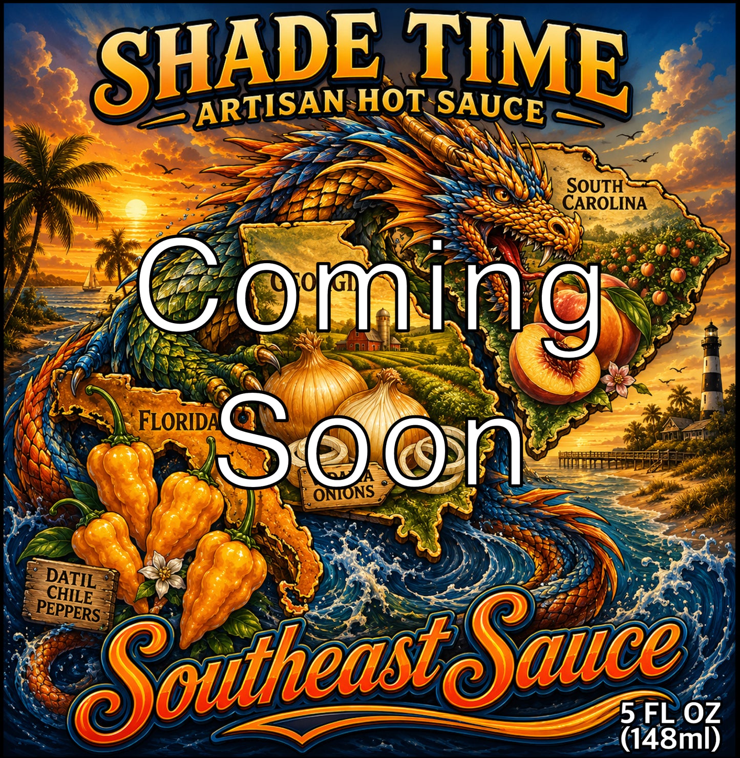 Southeast hot sauce 5 fl. oz.